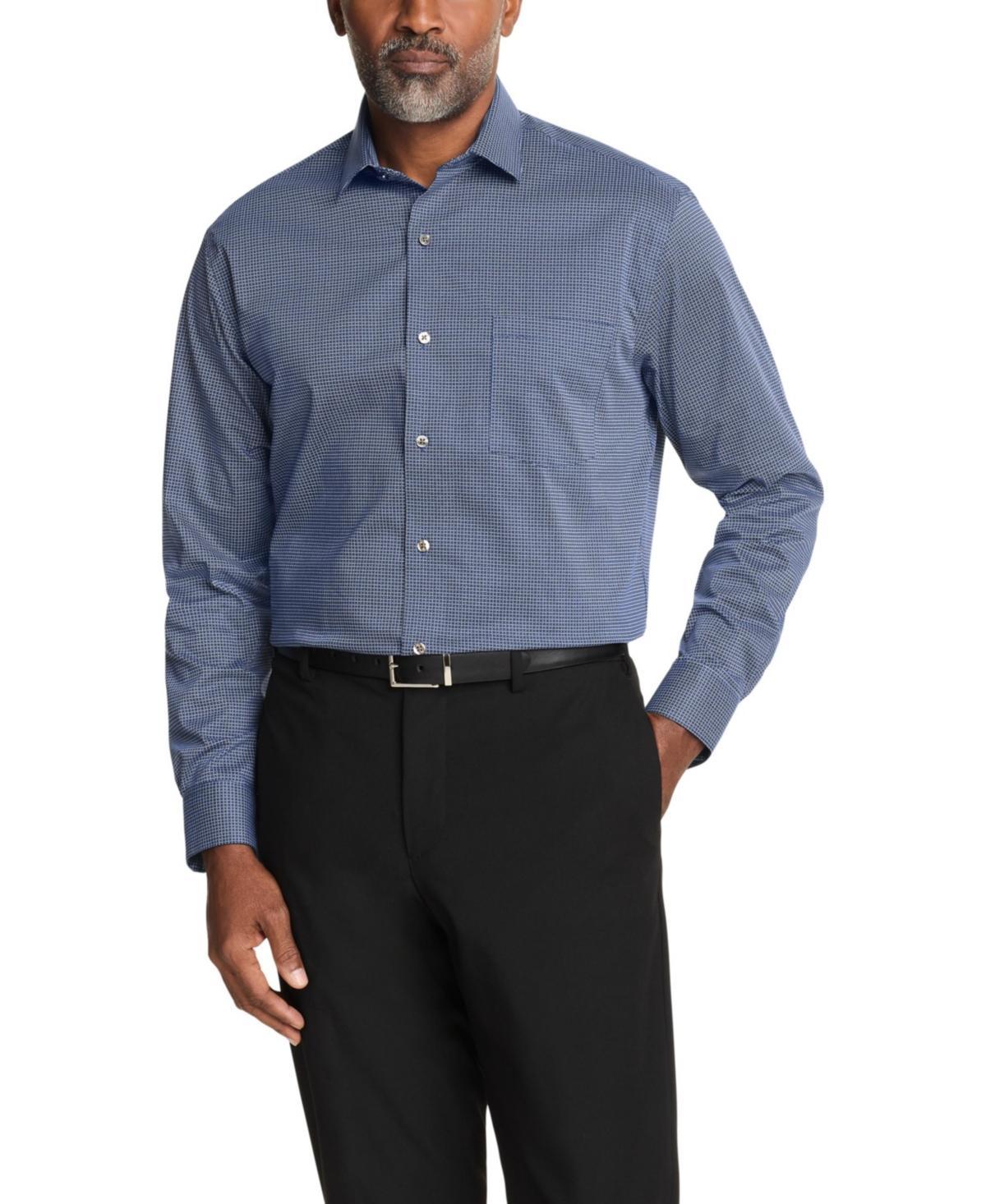 Van Heusen Mens Regular Fit Ultra Wrinkle Resistant Dress Shirt Product Image