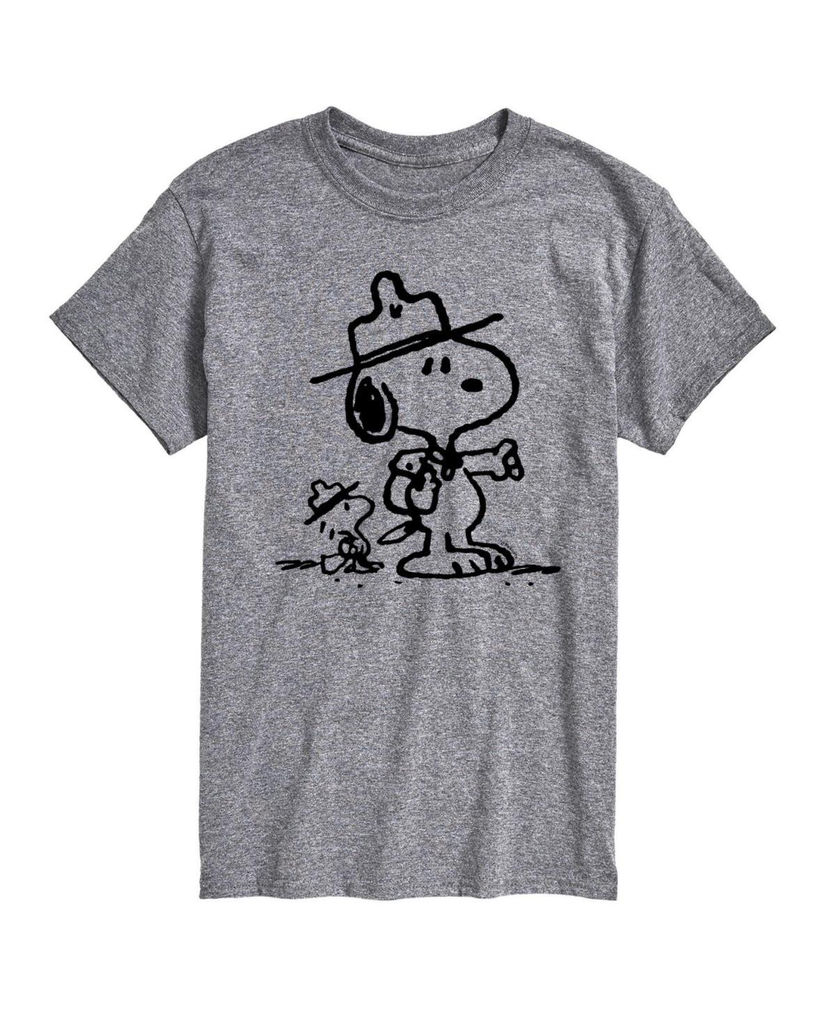 Hybrid Apparel Peanuts Outdoor Mens Short Sleeve Tee Product Image