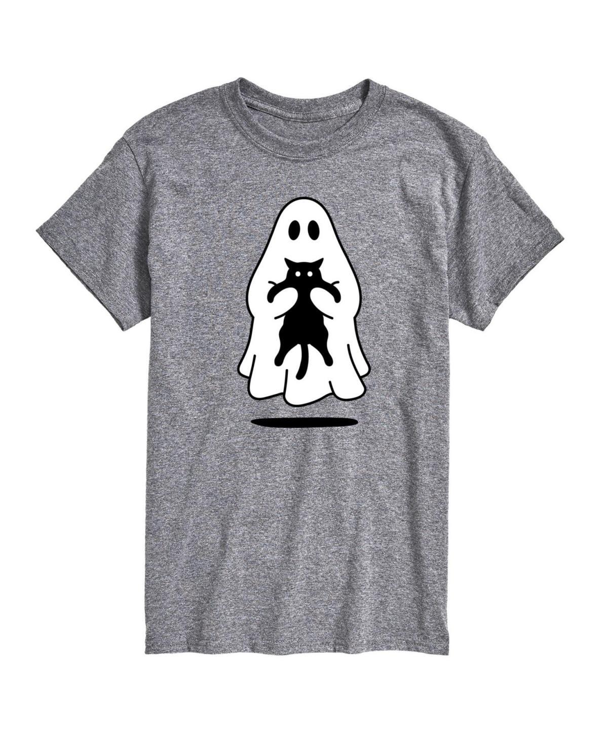 Hybrid Apparel Ghost Cat Mens Short Sleeve Tee Product Image