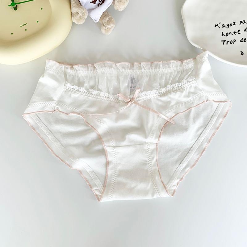 Ribbon Accent Panty Product Image