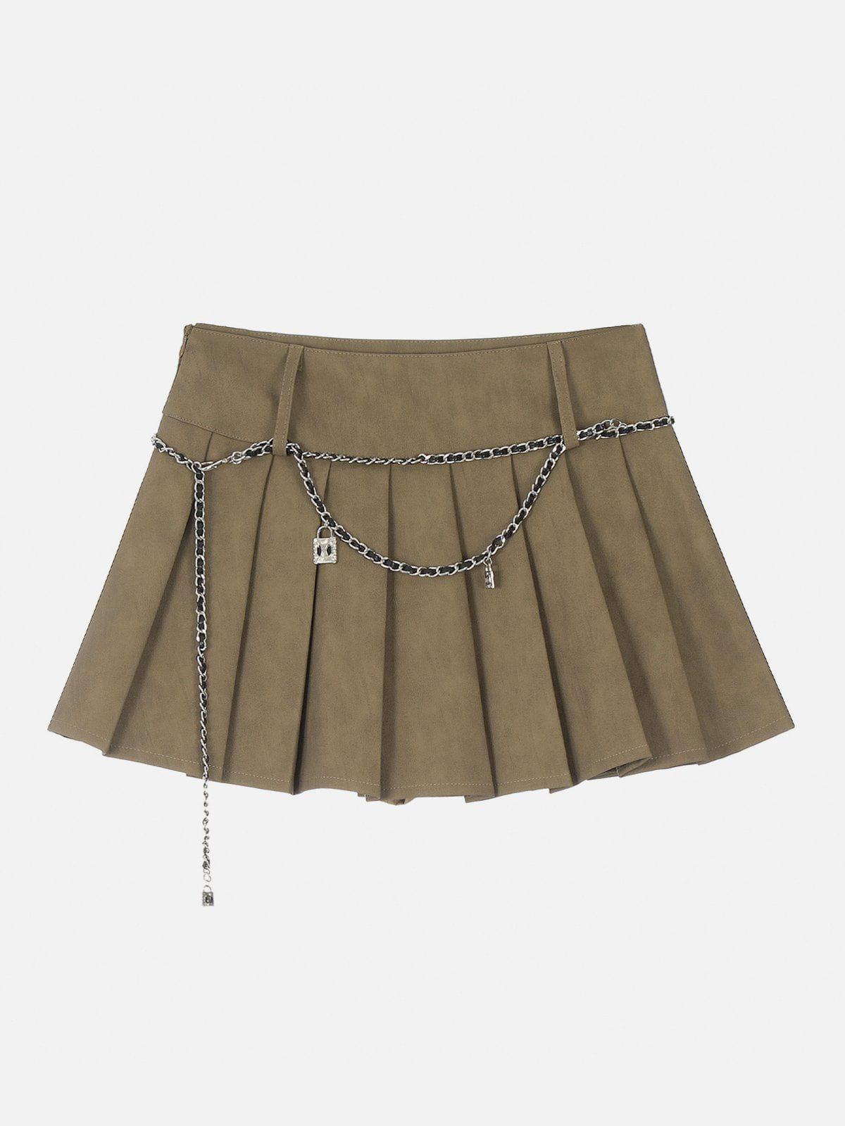 Aelfric Eden Chain Wrinkle Skirt Female Product Image