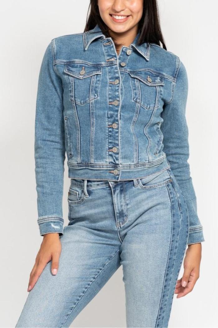 Classic Vintage Denim Jacket product image