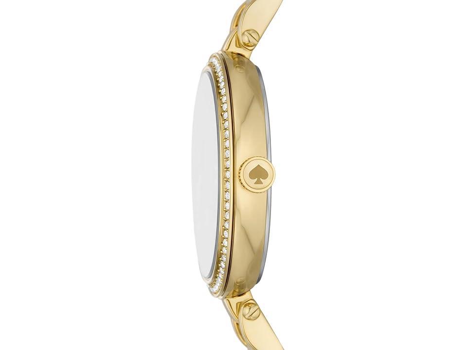 Womens Holland Goldtone & Cubic Zirconia Bracelet Watch Product Image