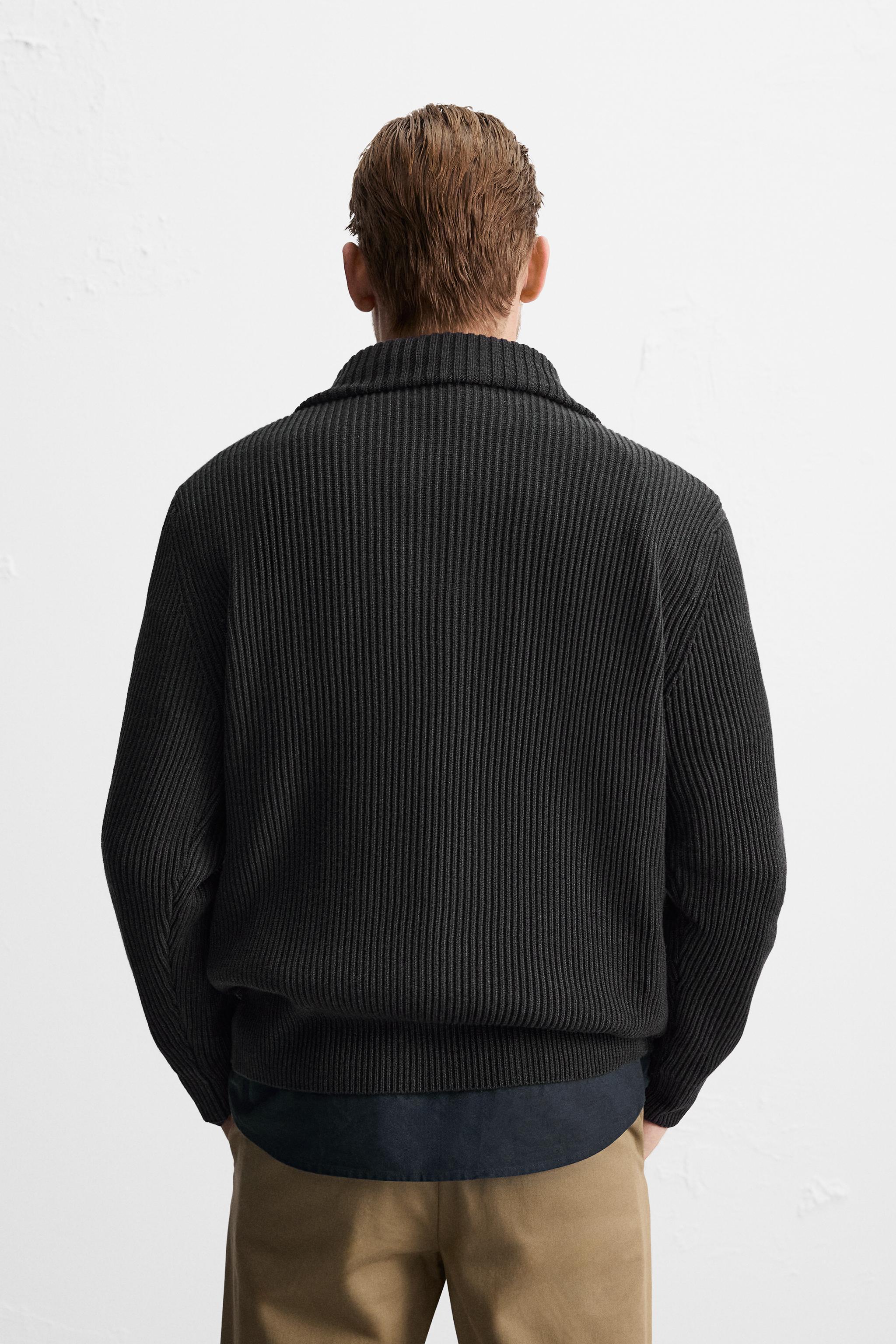 QUARTER ZIP SWEATER Product Image