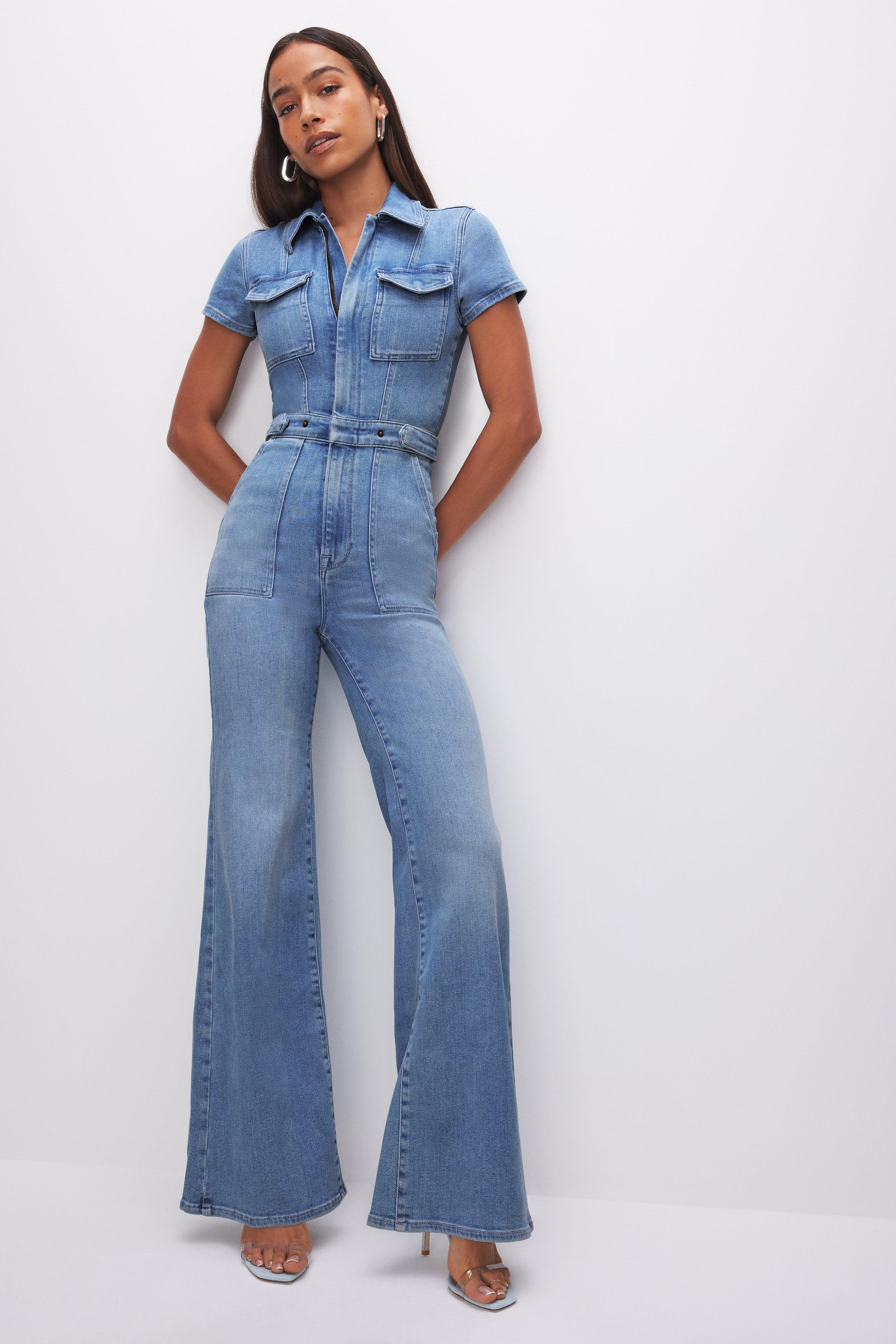 FIT FOR SUCCESS PALAZZO JUMPSUIT | BLUE274 Product Image