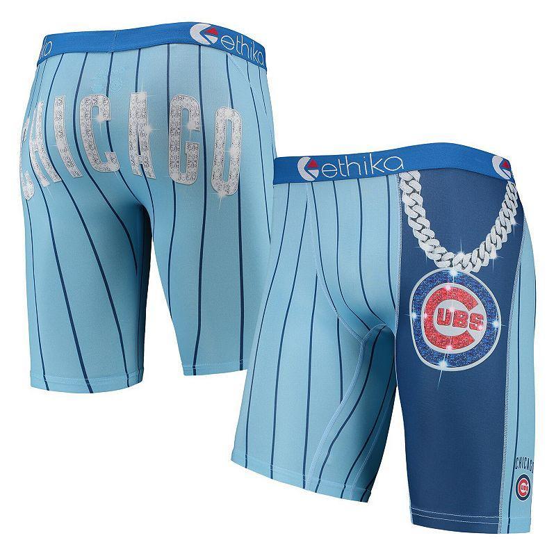 Mens Ethika Royal Chicago Cubs Slugger Boxers Product Image