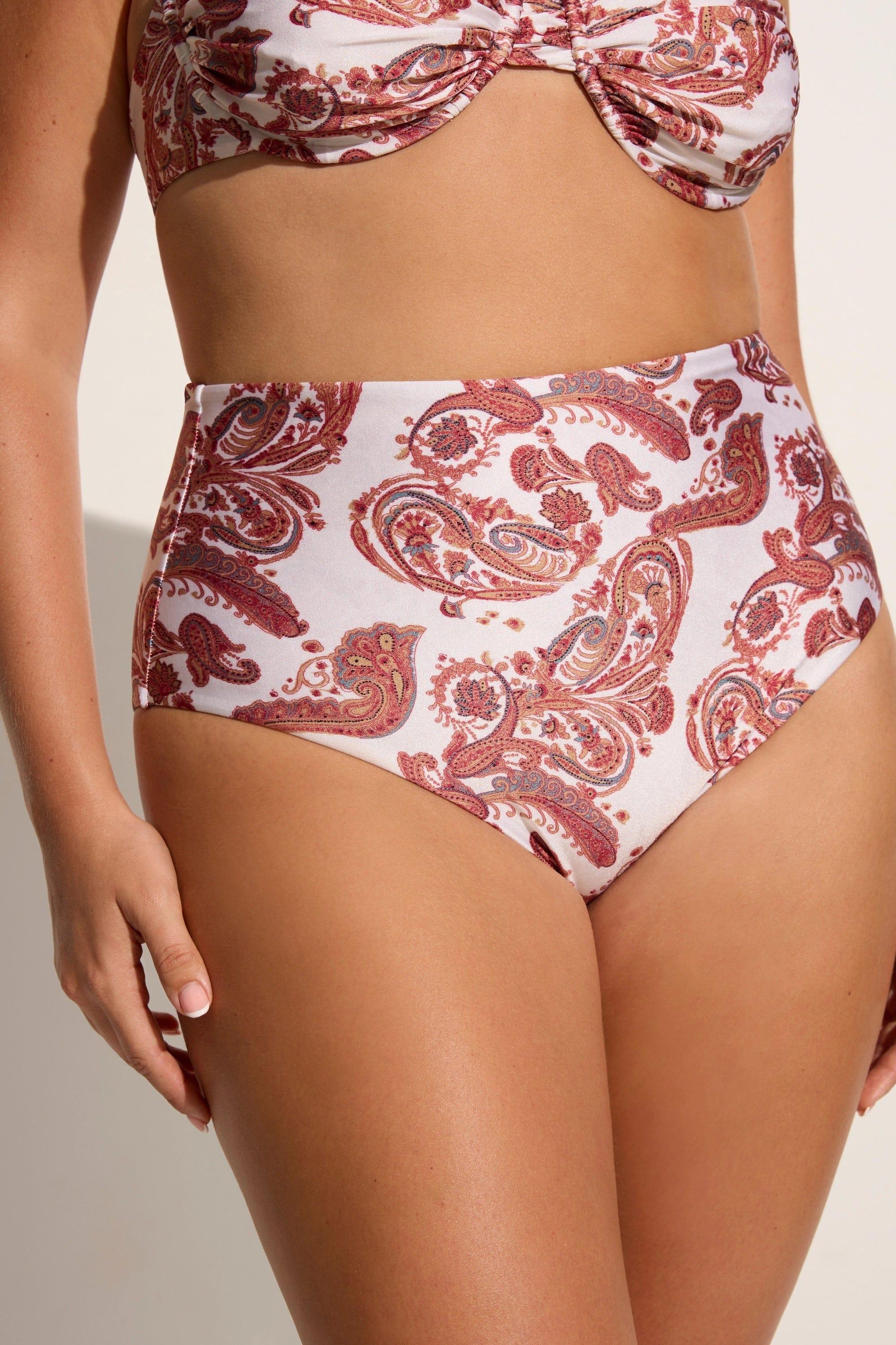 Reyes Bikini Bottoms Alessia Paisley - Final Sale Product Image