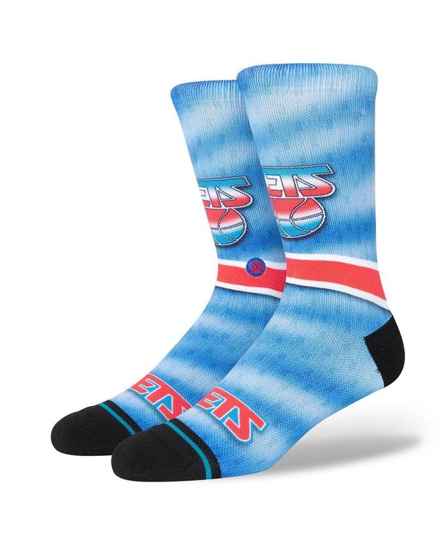 Mens Brooklyn Nets Hardwood Classics Fader Collection Crew Socks Product Image