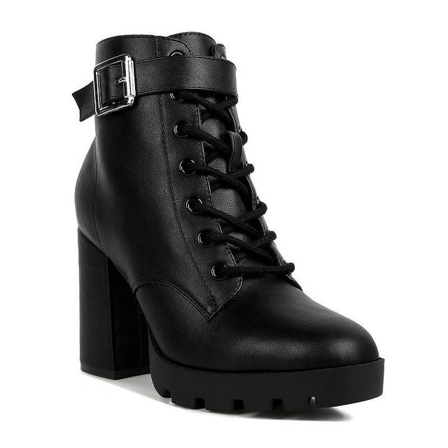 London Rag Grahams Womens Heeled Ankle Boots Product Image