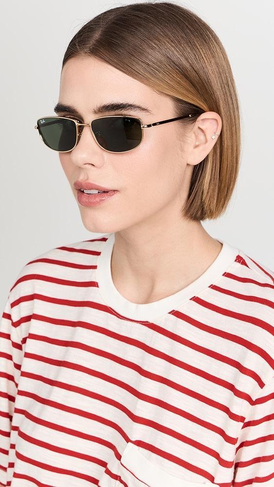 Ray-Ban RB3732 Rectangular Sunglasses | Shopbop Product Image