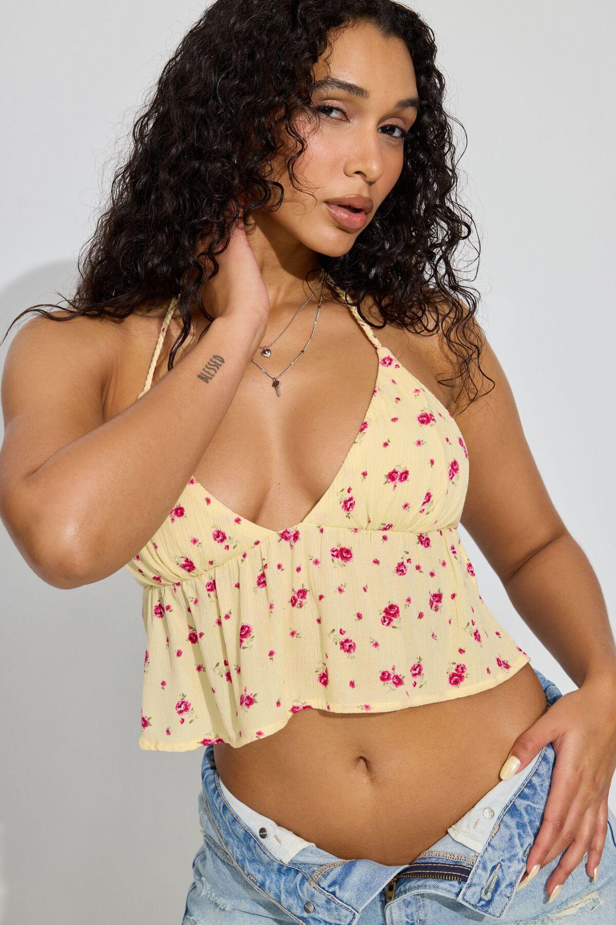 Madison Apron Back Halter Top Product Image