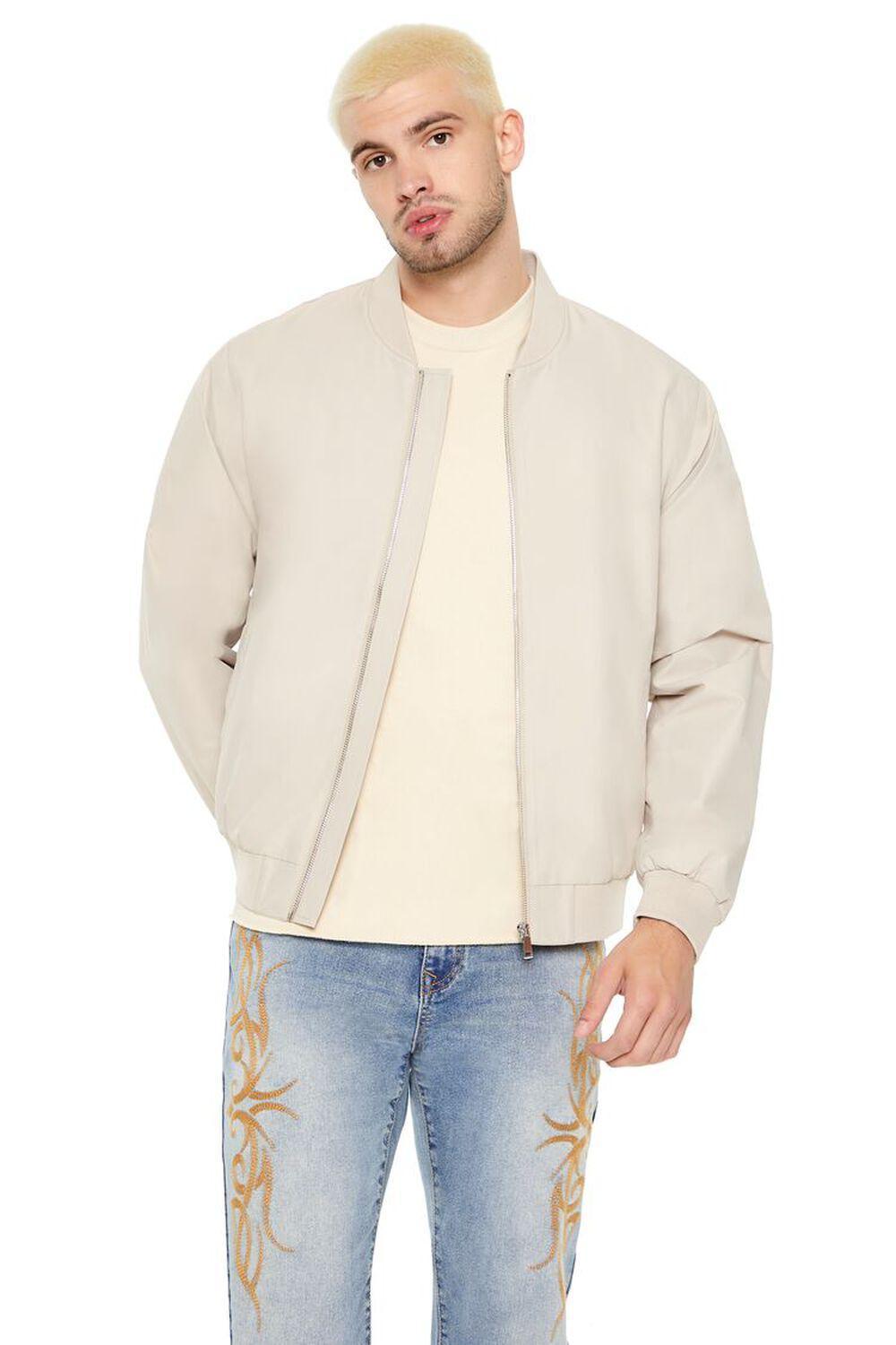 Drop-Sleeve Bomber Jacket | Forever 21 Product Image