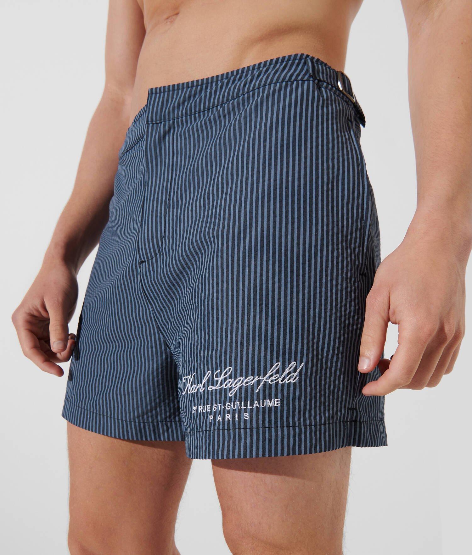 HOTEL KARL STRIPED BOARD SHORTS Product Image