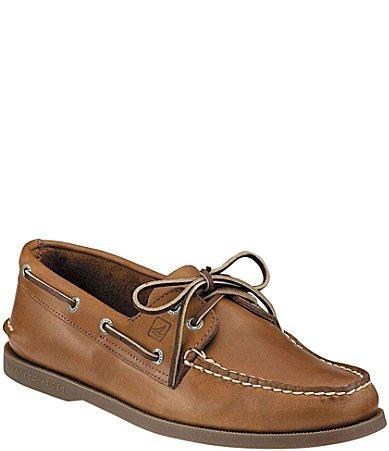 Sperry Mens Top-Sider Authentic Original 2-Eye Leather Boat Shoes Product Image