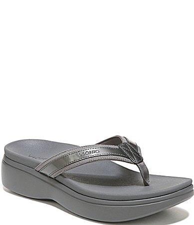 Vionic Womens Sandals - Pewter High Tide Sandal - Women Product Image