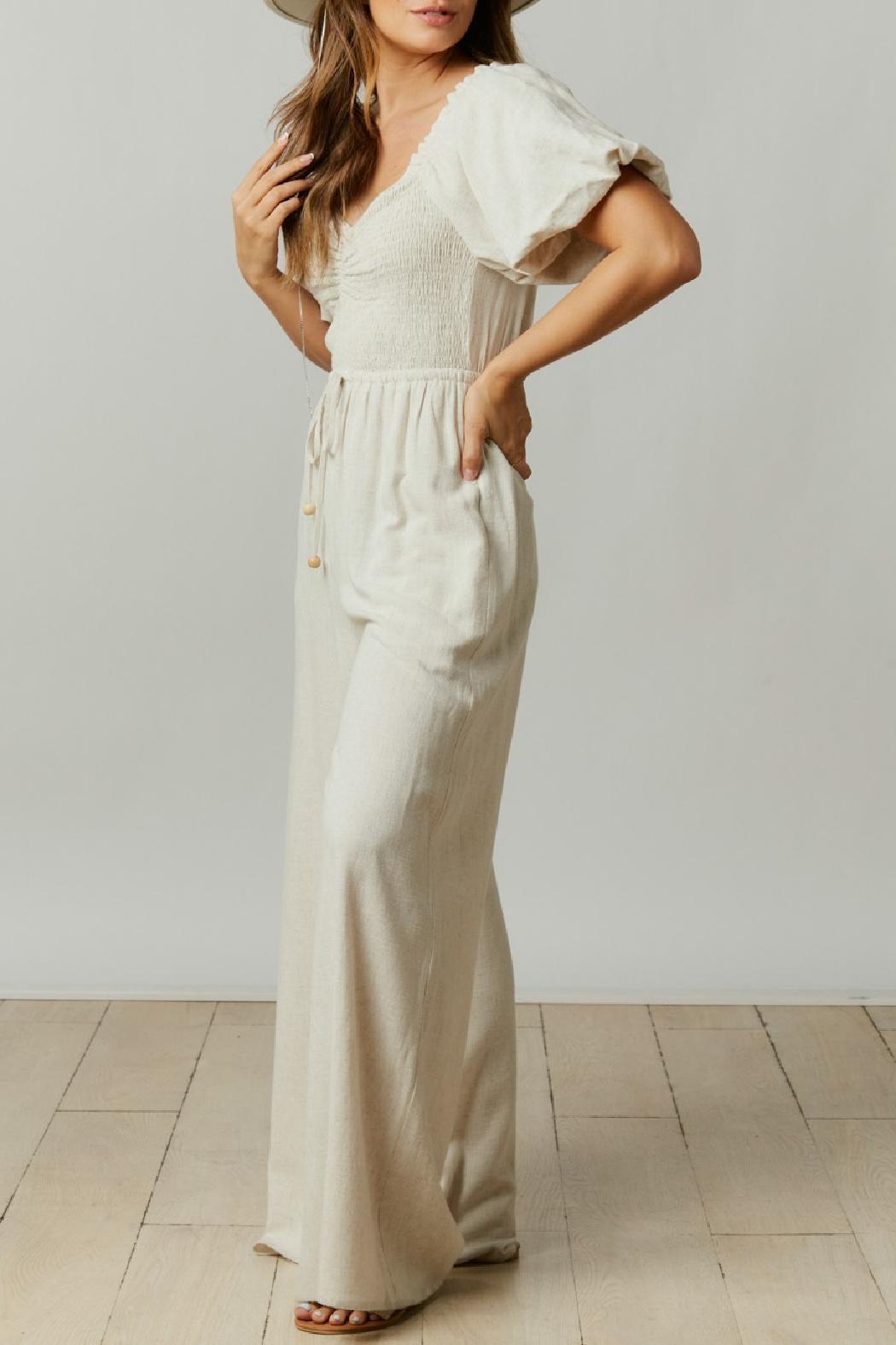 Puff Sleeve Jumpsuit Product Image