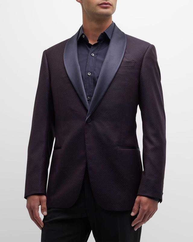 Mens Shawl Wool Dinner Jacket Product Image