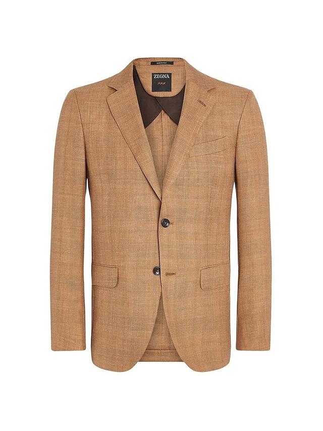 Mens Cashmere Silk and Linen Jacket Product Image