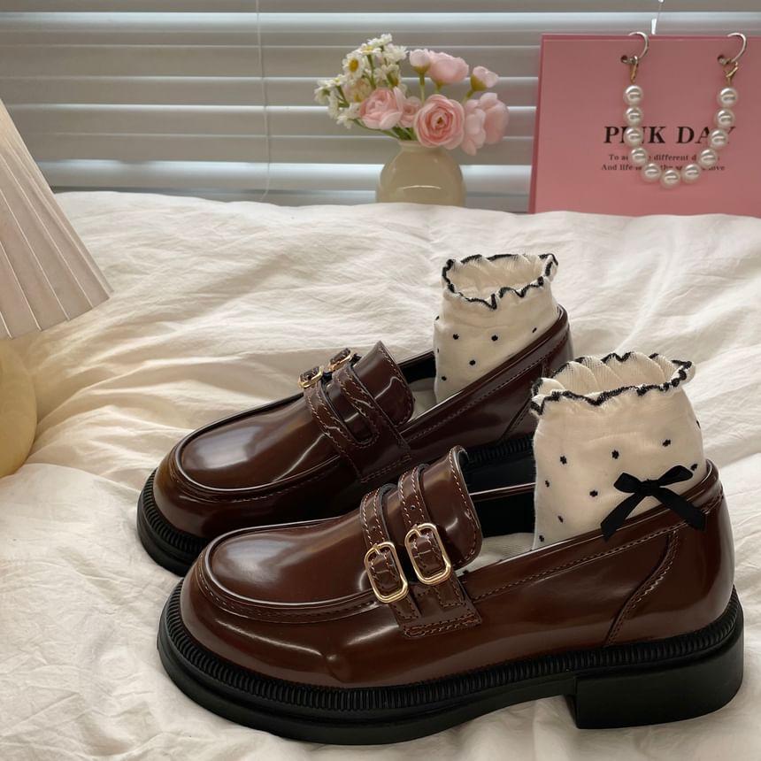 Platform Buckled Loafers product image