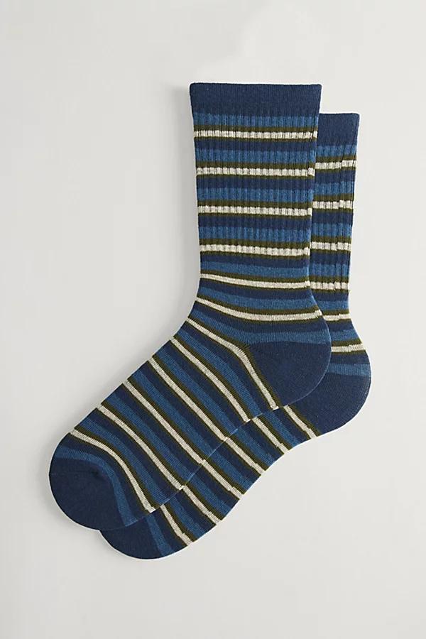 Stripe Crew Sock Mens at Urban Outfitters Product Image