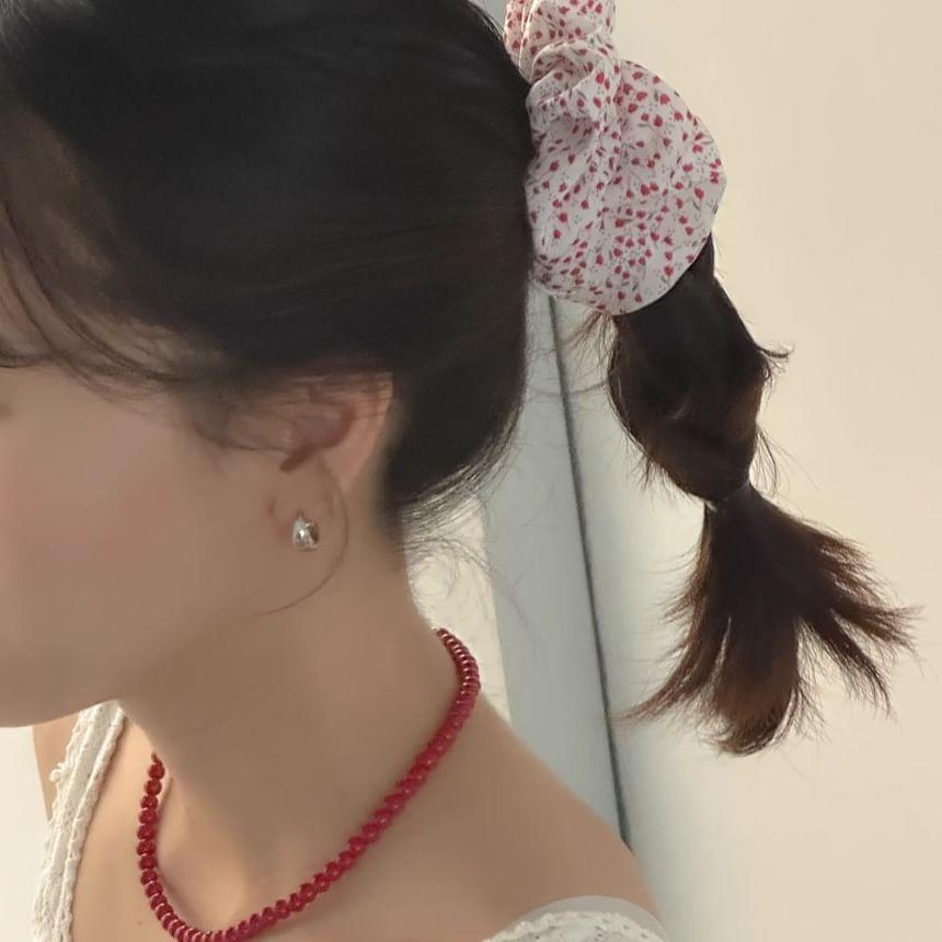 Floral Hair Scrunchie Product Image