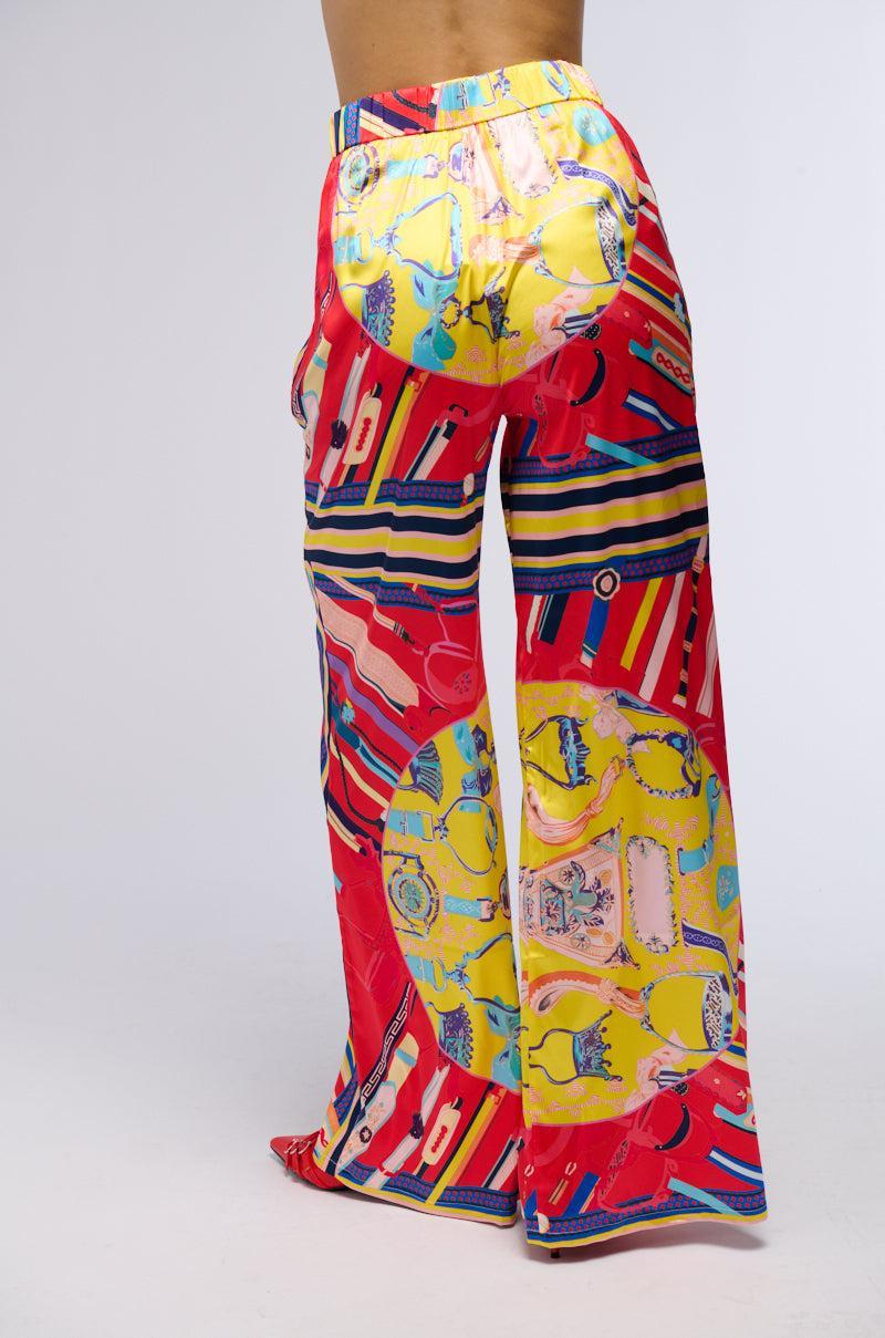 MULTI PRINTED PALAZZO PANT Product Image