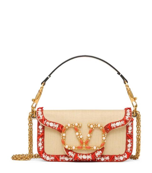 Embellished Locò Shoulder Bag In Multi Product Image