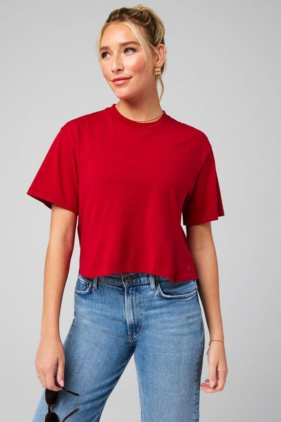 100% Cotton Boxy Tee Product Image