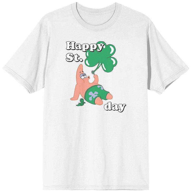 Mens Spongebob St. Patricks Day Graphic Tee Product Image