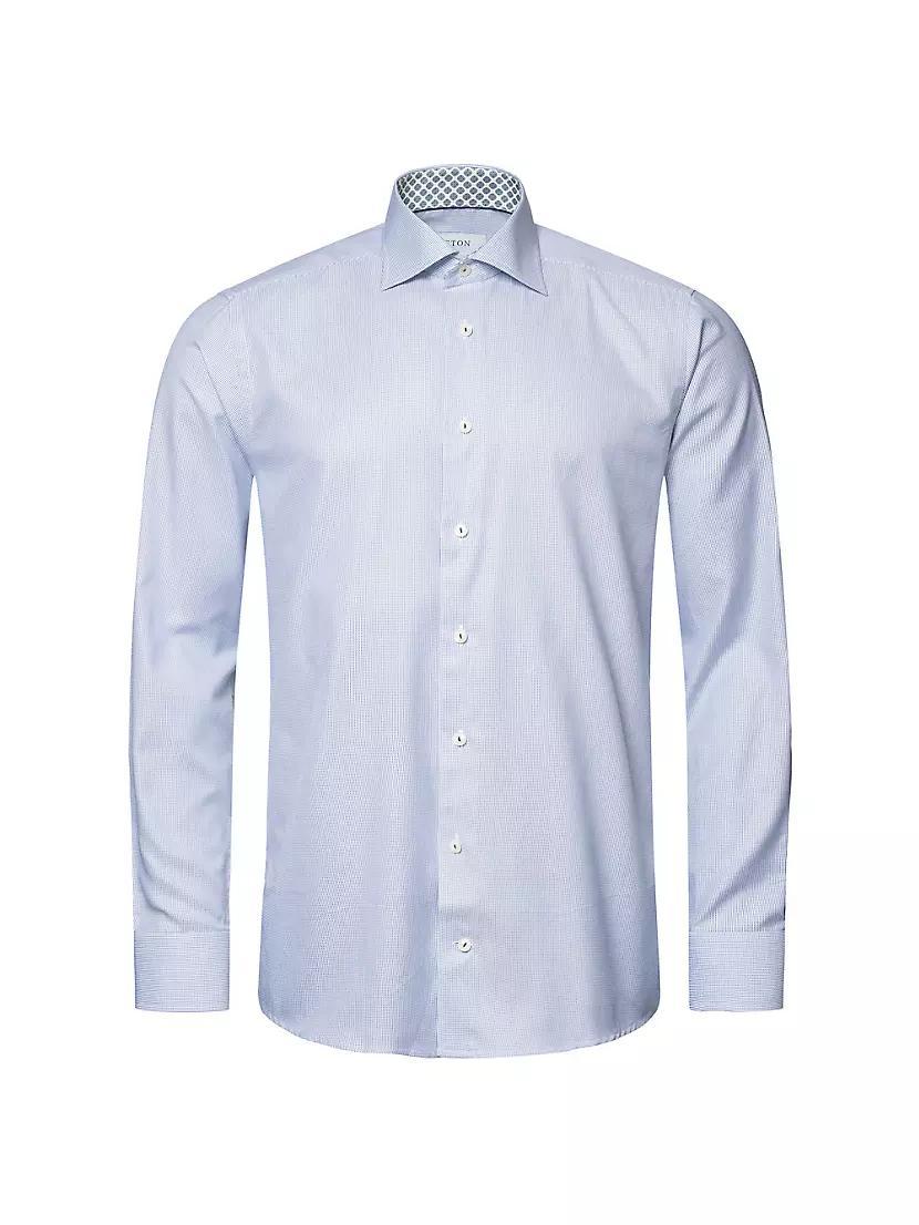 Contemporary-Fit Cotton & Tencel Shirt Product Image