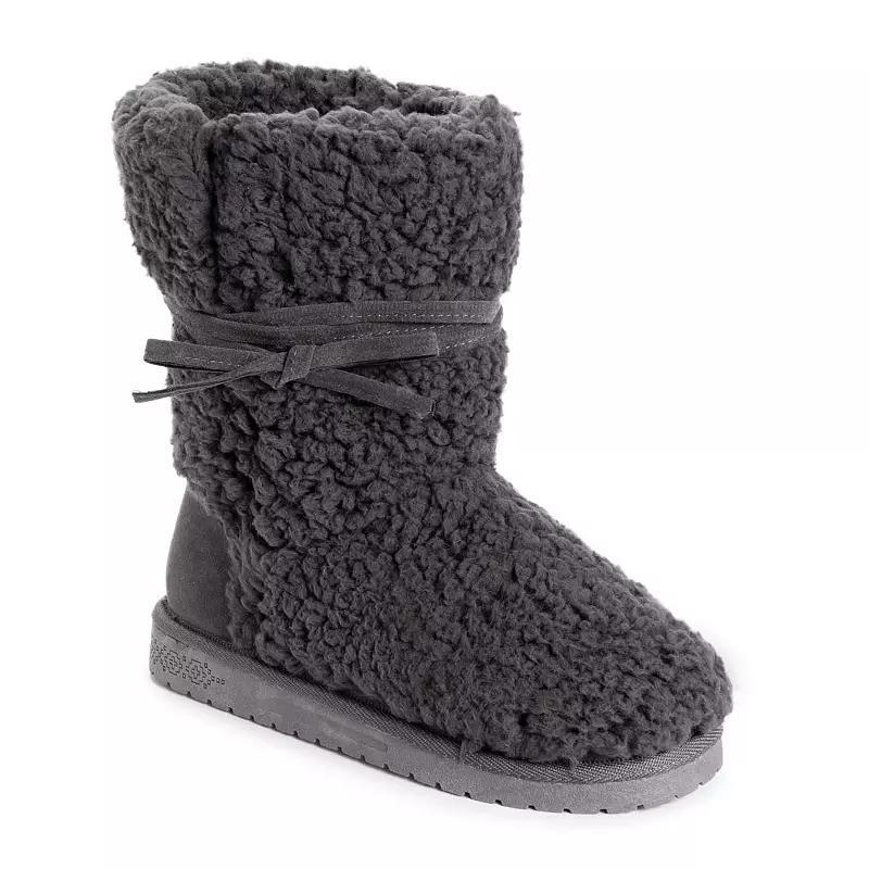 Essentials by MUK LUKS Clementine Womens Winter Boots Grey Product Image