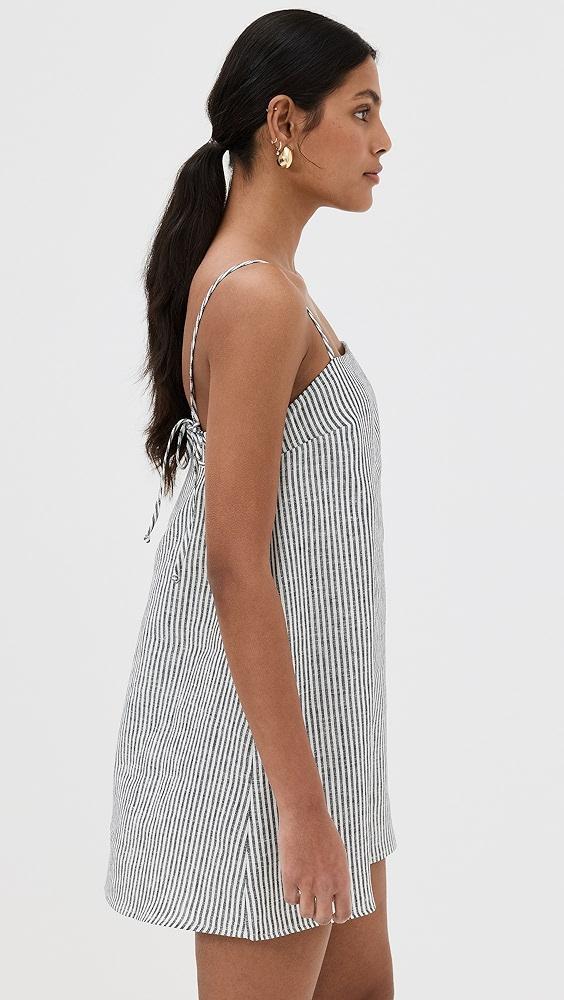 Reformation Aubree Linen Dress | Shopbop Product Image