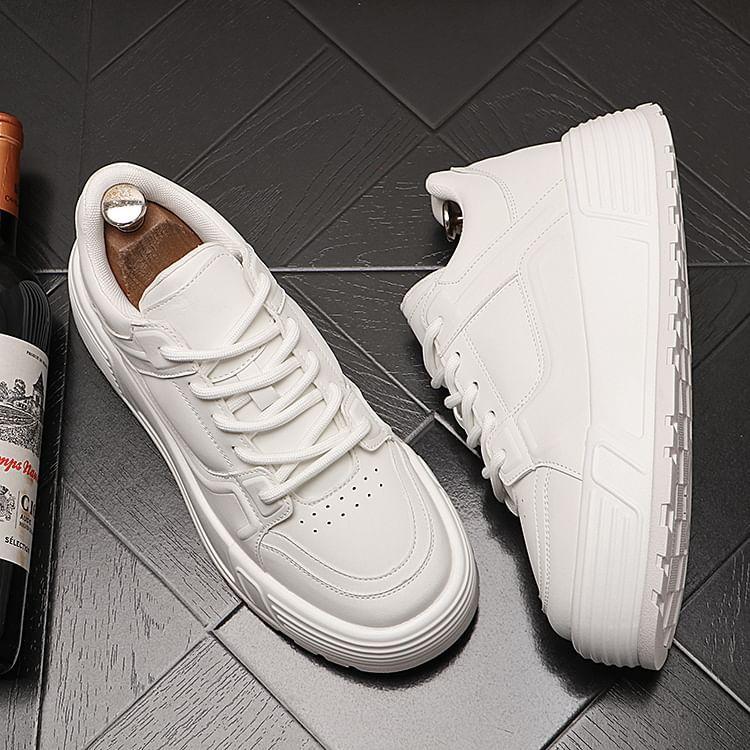 Plain Platform Sneakers Product Image