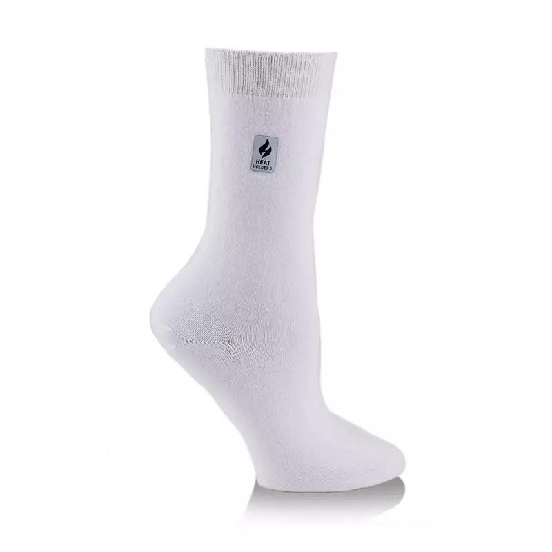 Womens Heat Holders Ultra Lite 3X Warmer Solid Crew Socks Product Image