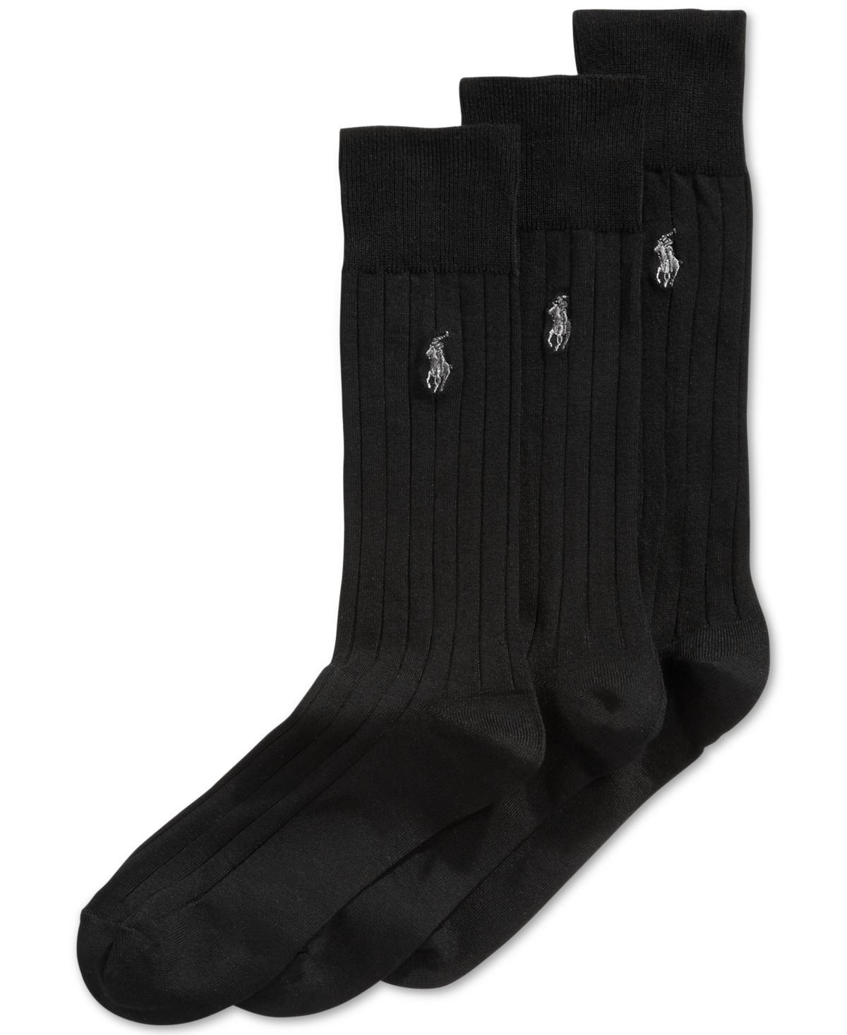 Polo Ralph Lauren Mens Three-Pack Crew Socks Product Image