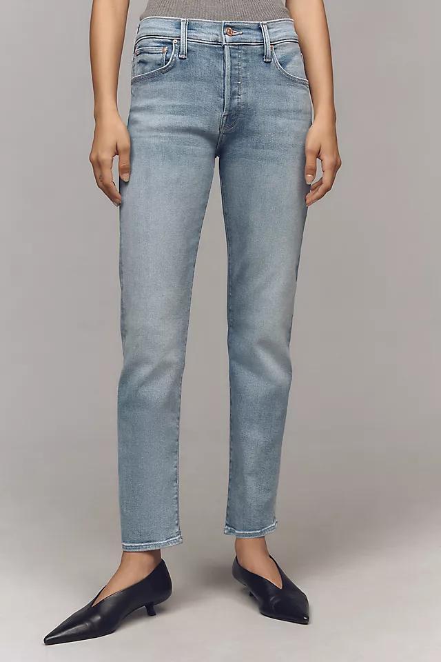 MOTHER The Hiker Hover Mid-Rise Straight-Leg Jeans Product Image