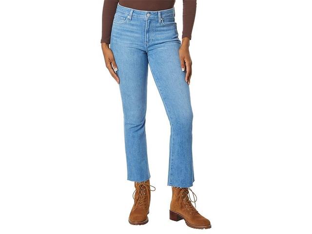 Paige Colette Crop Flare Raw Hem in Alternative (Alternative) Women's Jeans Product Image