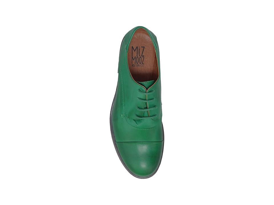 Miz Mooz Letty (Emerald) Women's Lace up casual Shoes Product Image