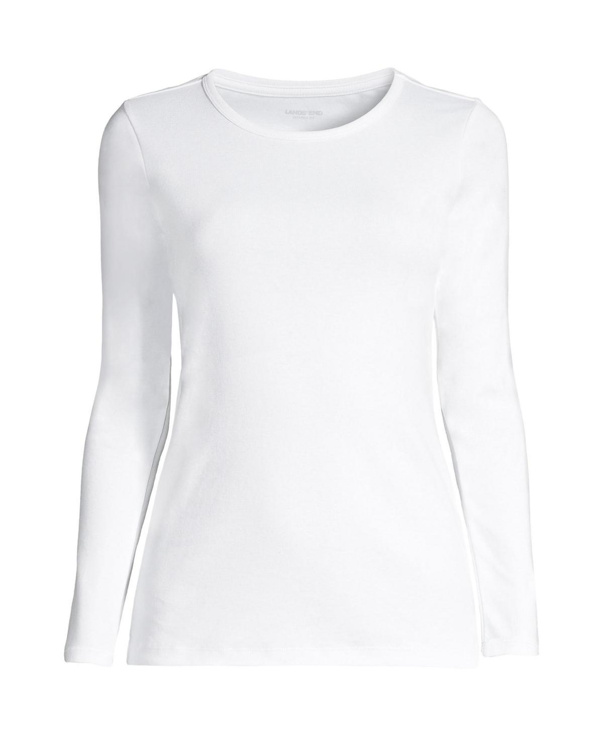 Lands End Womens Cotton Rib T-shirt Product Image