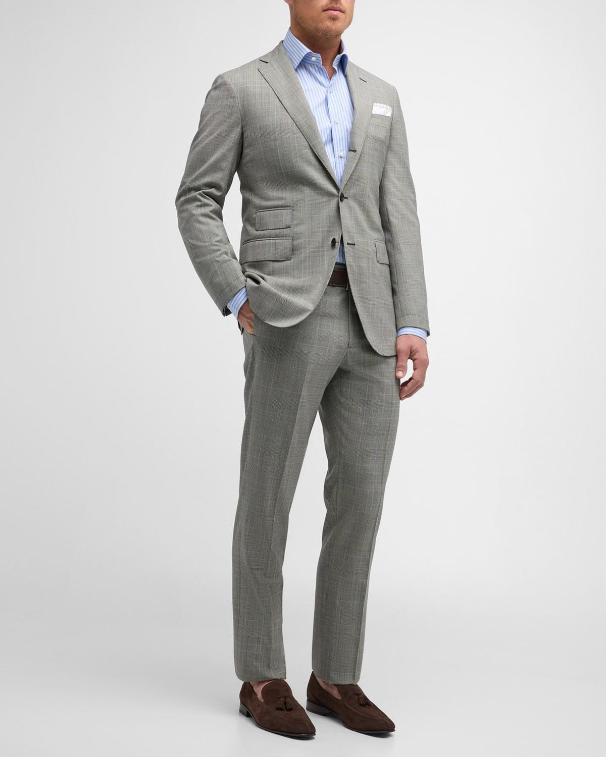 Mens Virgil No. 3 Prince of Wales Suit Product Image