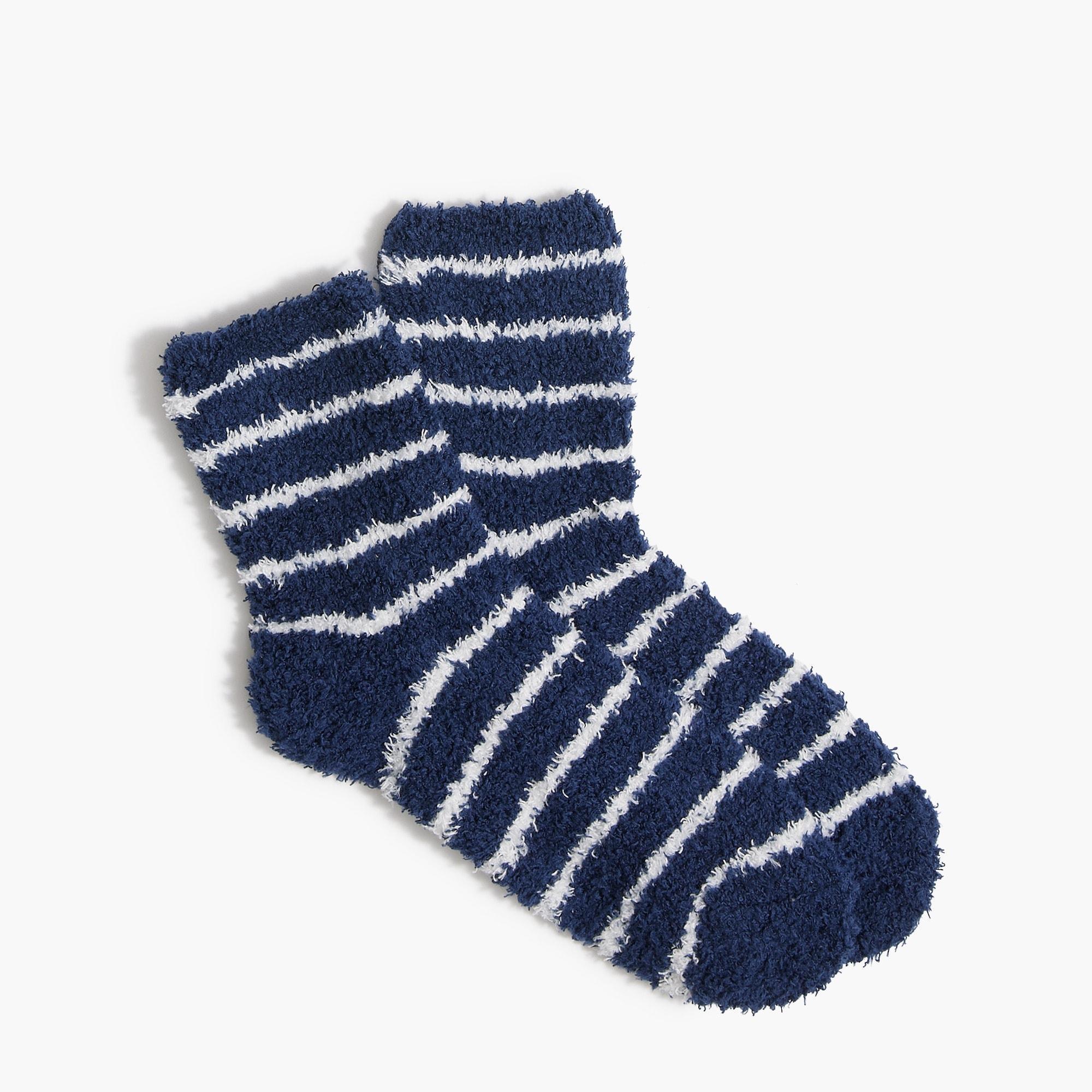 Striped cozy boot socks Product Image