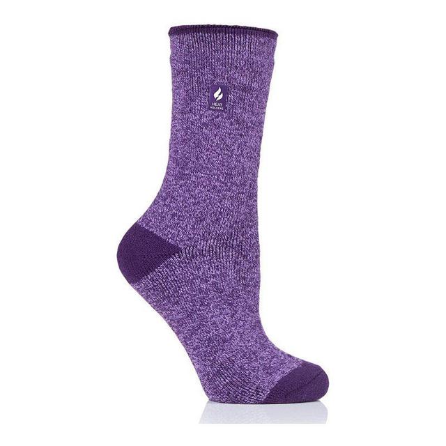 Womens Heat Holders Lite 5x Warmer Twist Crew Socks Product Image