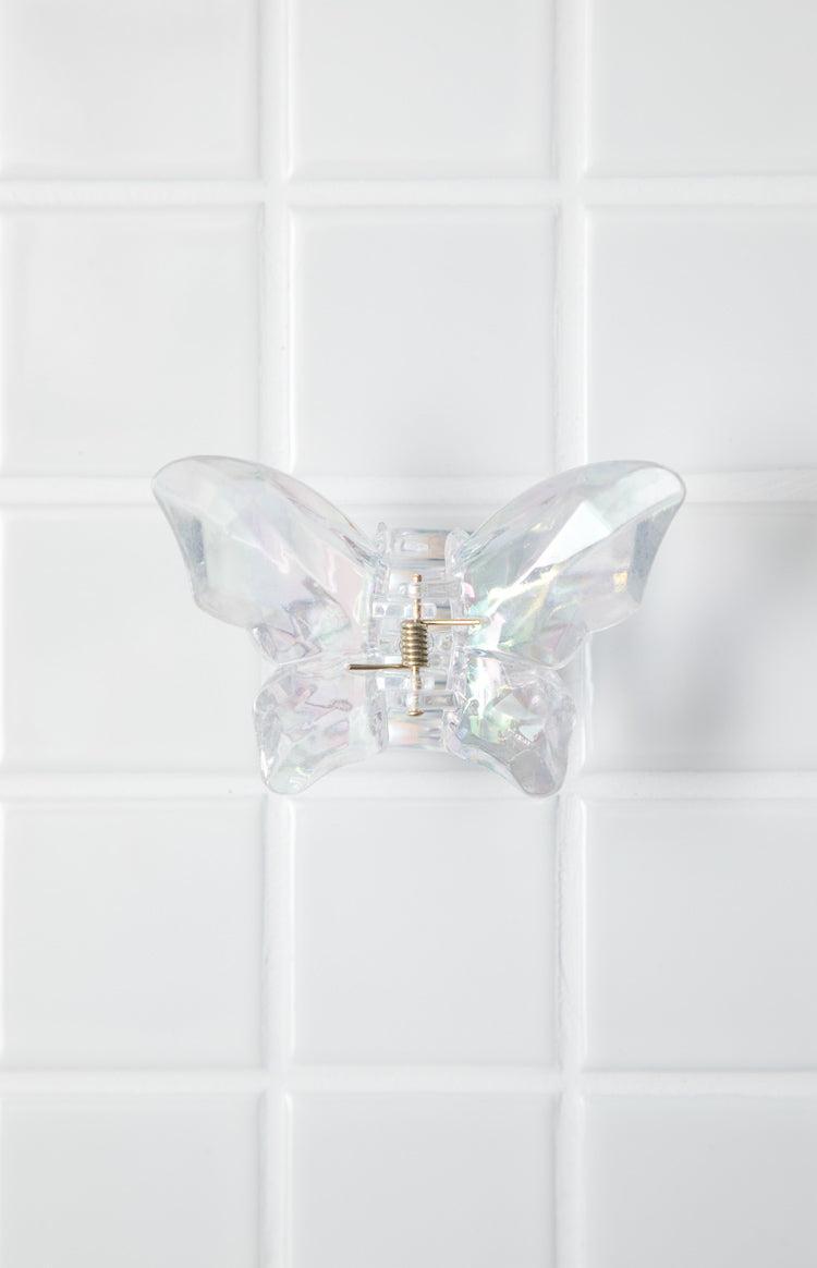 Butterfly Iridescent Claw Clip Product Image