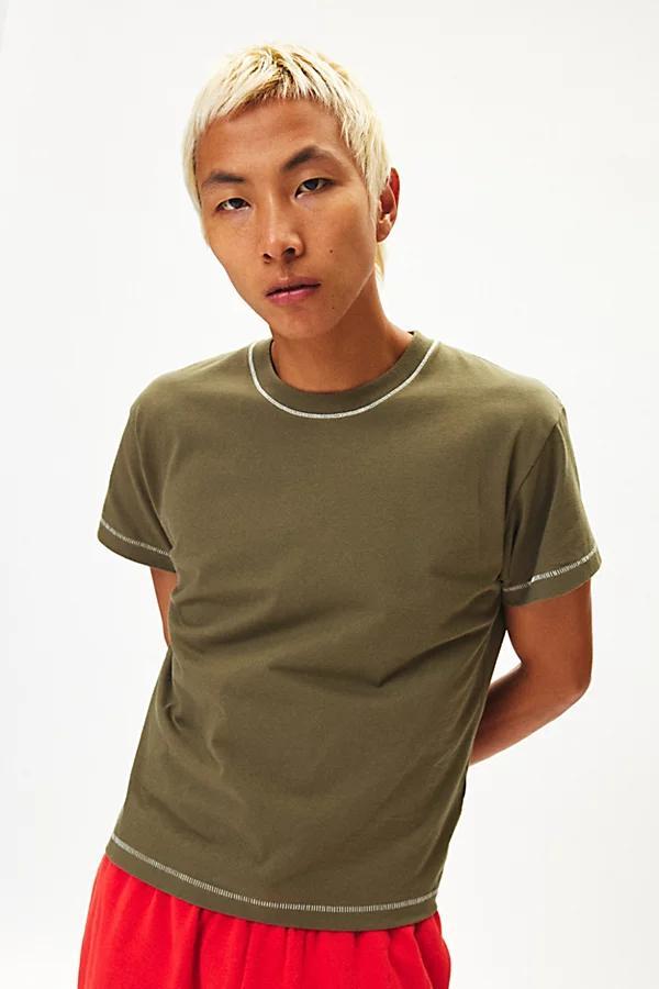 BDG Bonfire Stitched Tee Mens at Urban Outfitters Product Image