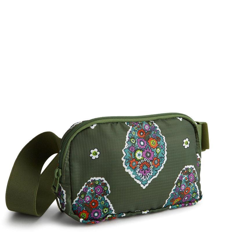 Vera Bradley Woodward Small Belt Bag Women in Kew Gardens Green Product Image