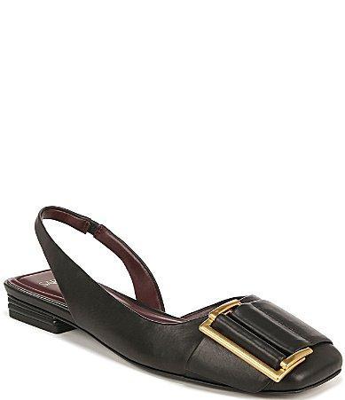 Sarto by Franco Sarto Tracy Leather Slingback Flats Product Image