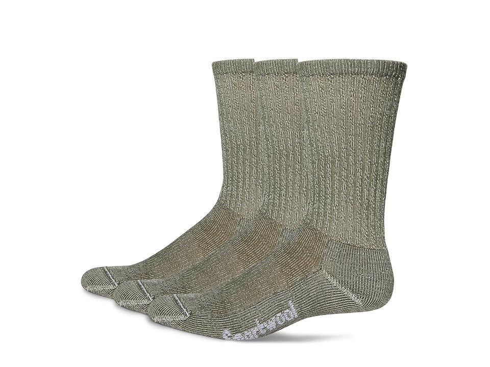 Smartwool Hike Classic Edition Light Cushion Crew Socks 3-Pack (Military ) Men's Crew Cut Socks Shoes Product Image