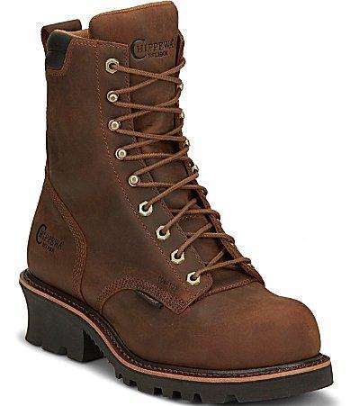 Chippewa Est. 1901 Mens Valdor 8 Waterproof Composite Toe Logger Boots Product Image