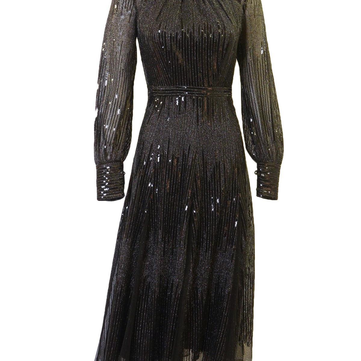 Nora Noh Sequin Tulle Dress Product Image