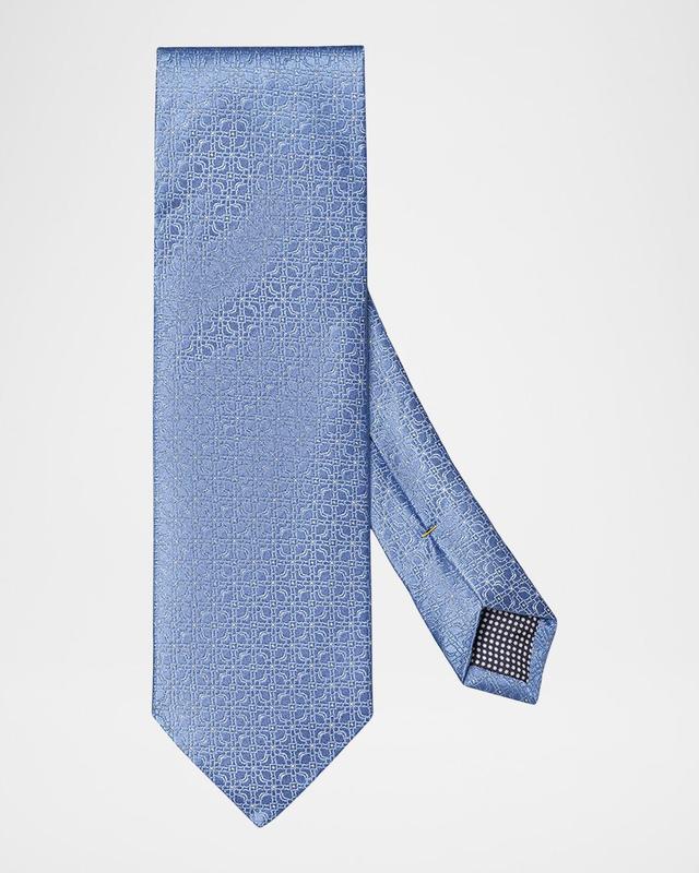 Mens Floral Silk Tie Product Image